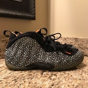Nike Air Foamposite One Safari Sneakers